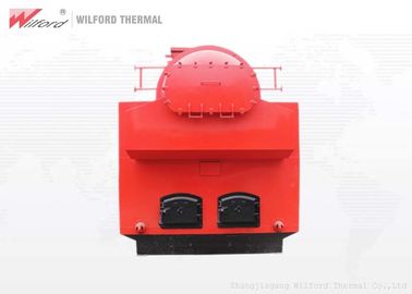 Red Coal Hot Water Boiler 80000*2700*3550mm Environmental Friendly