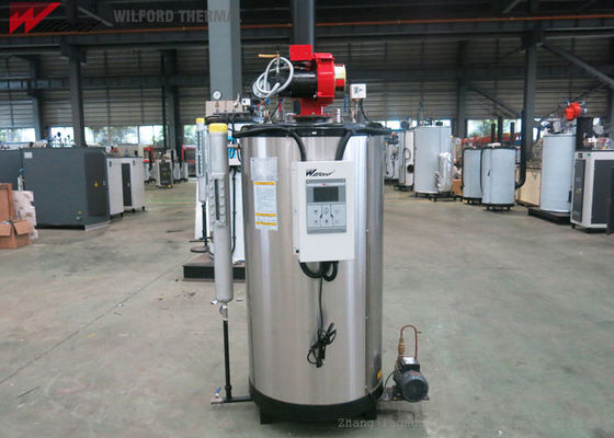 0.7MPA Industrial Vertical 125kg/H High Efficiency Diesel Oil Boiler