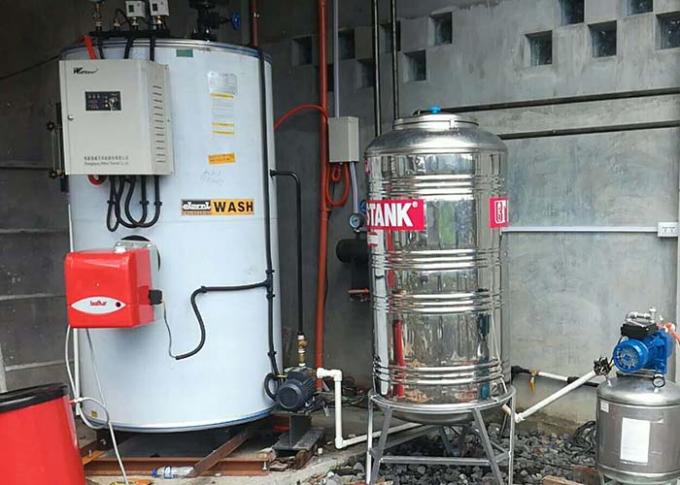 Sufficient Heat Transfer 0.3 T/H Gas Fired Steam Boilers