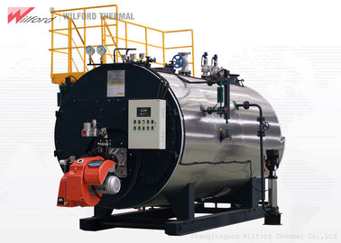Corrugated WNS 193℃ 20T Oil Fired Steam Boiler