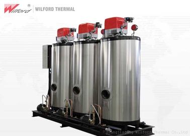 Milk Pasteurization Skid Mounted Boiler , Small Steam Generator High Security