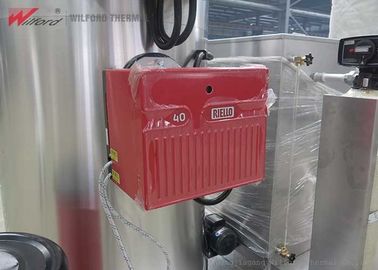 Food Processing 200KG / H Skid Mounted Boiler Light Diesel Oil Fuel